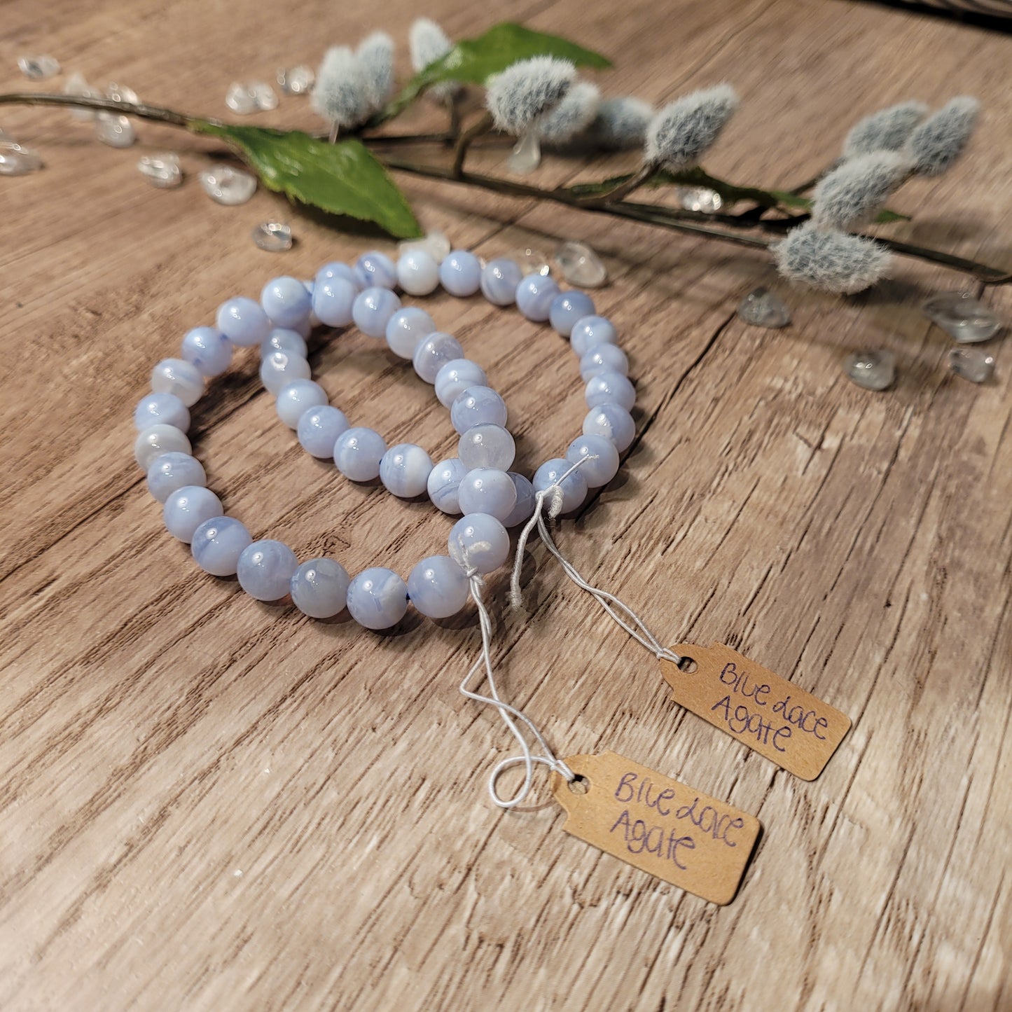 Blue Lace Agate Bracelet
