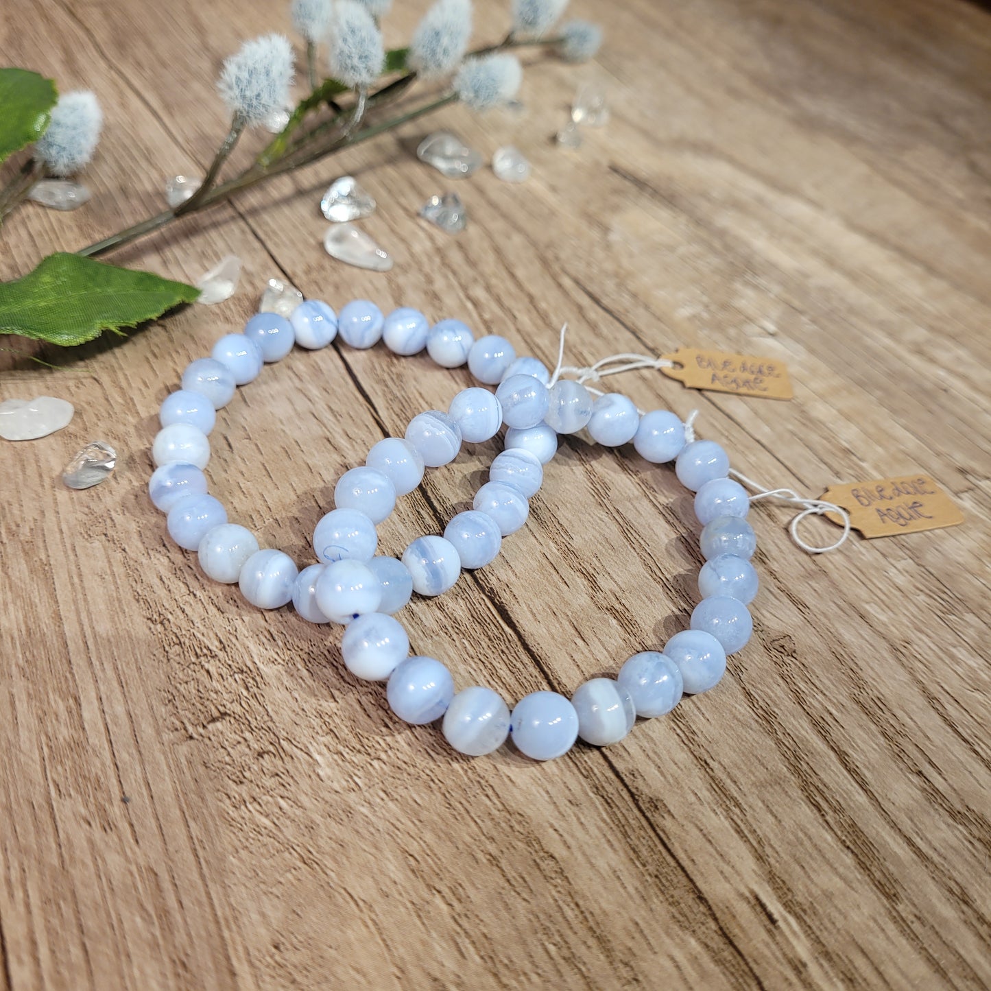 Blue Lace Agate Bracelet