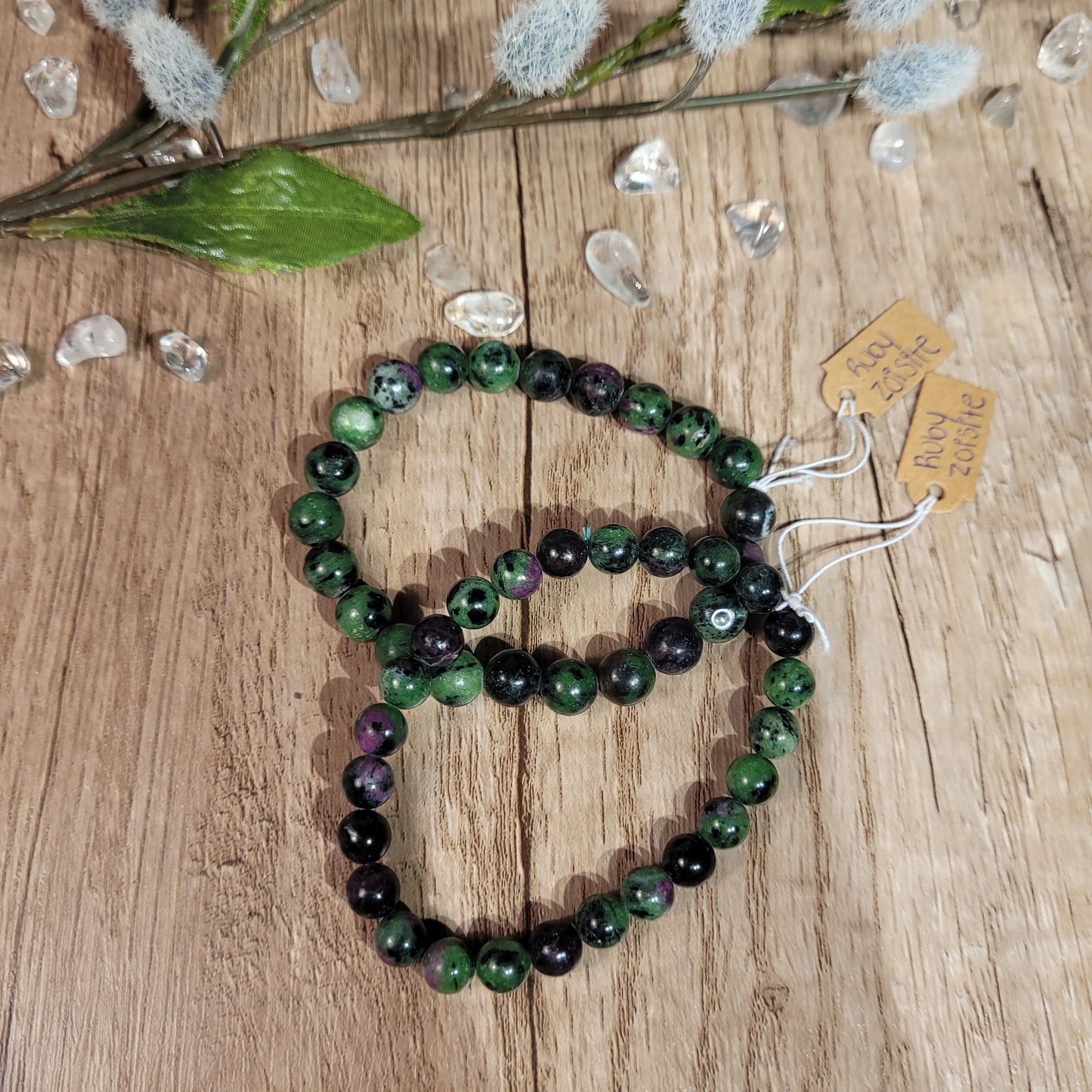 Ruby Zoisite Bracelet