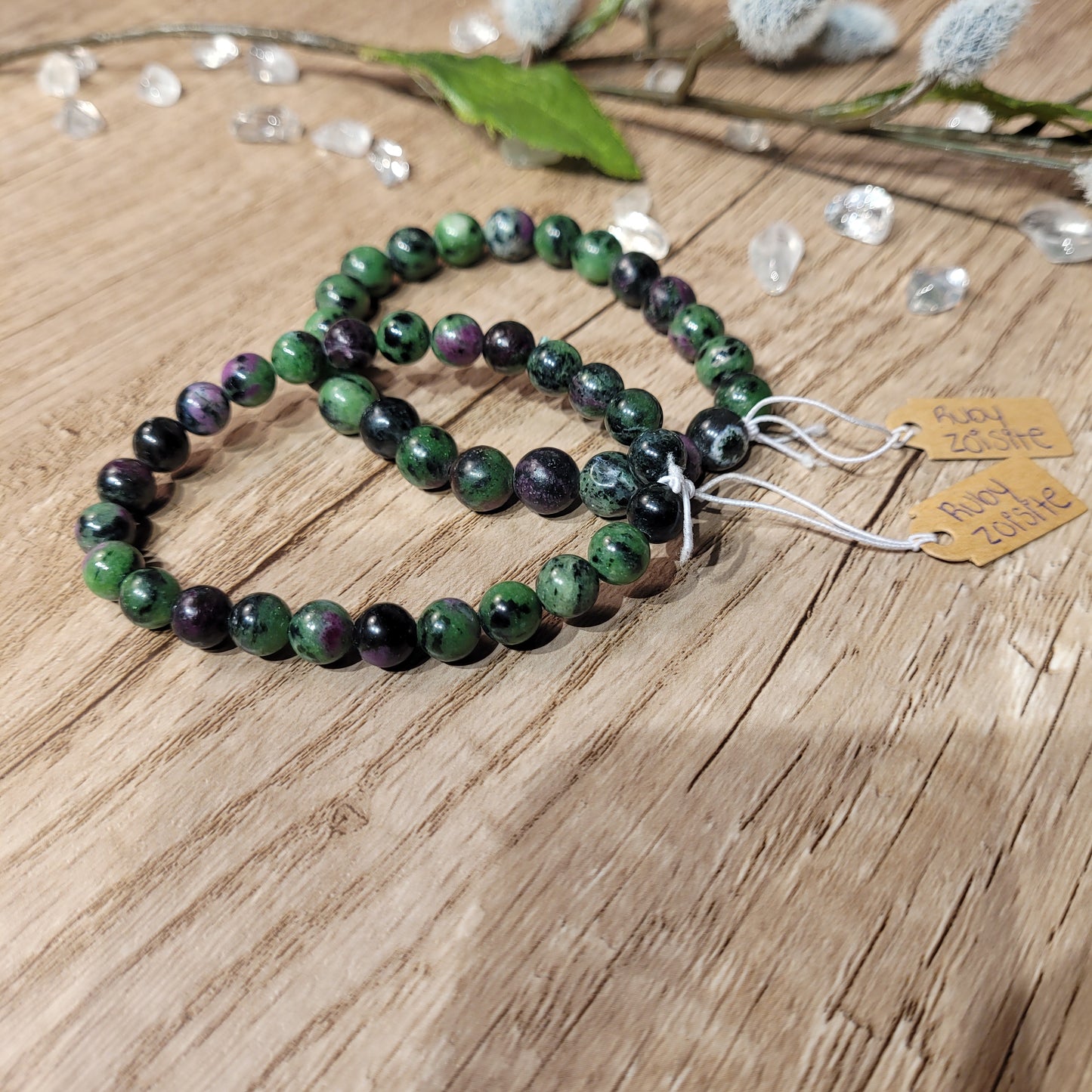 Ruby Zoisite Bracelet