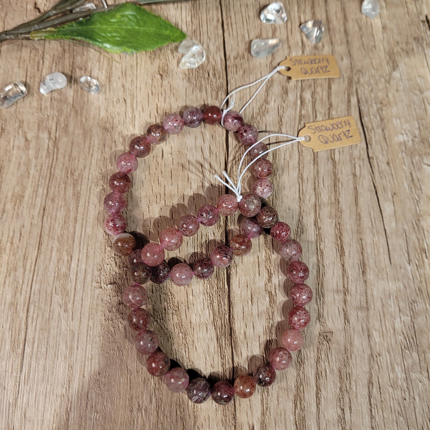 Strawberry Quartz Bracelet