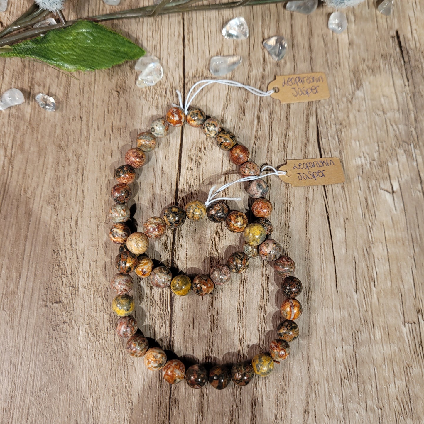 Leopardskin Jasper Bracelet
