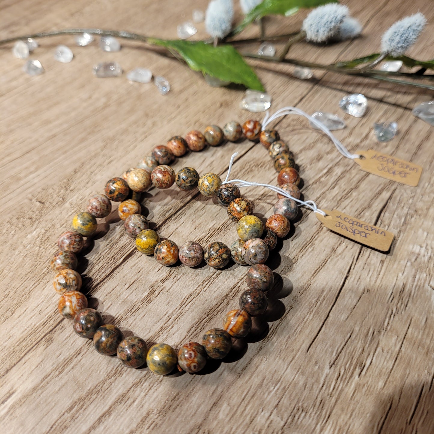 Leopardskin Jasper Bracelet