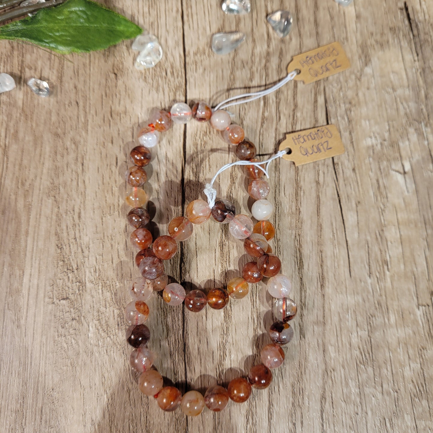 Hematoid Quartz Bracelet