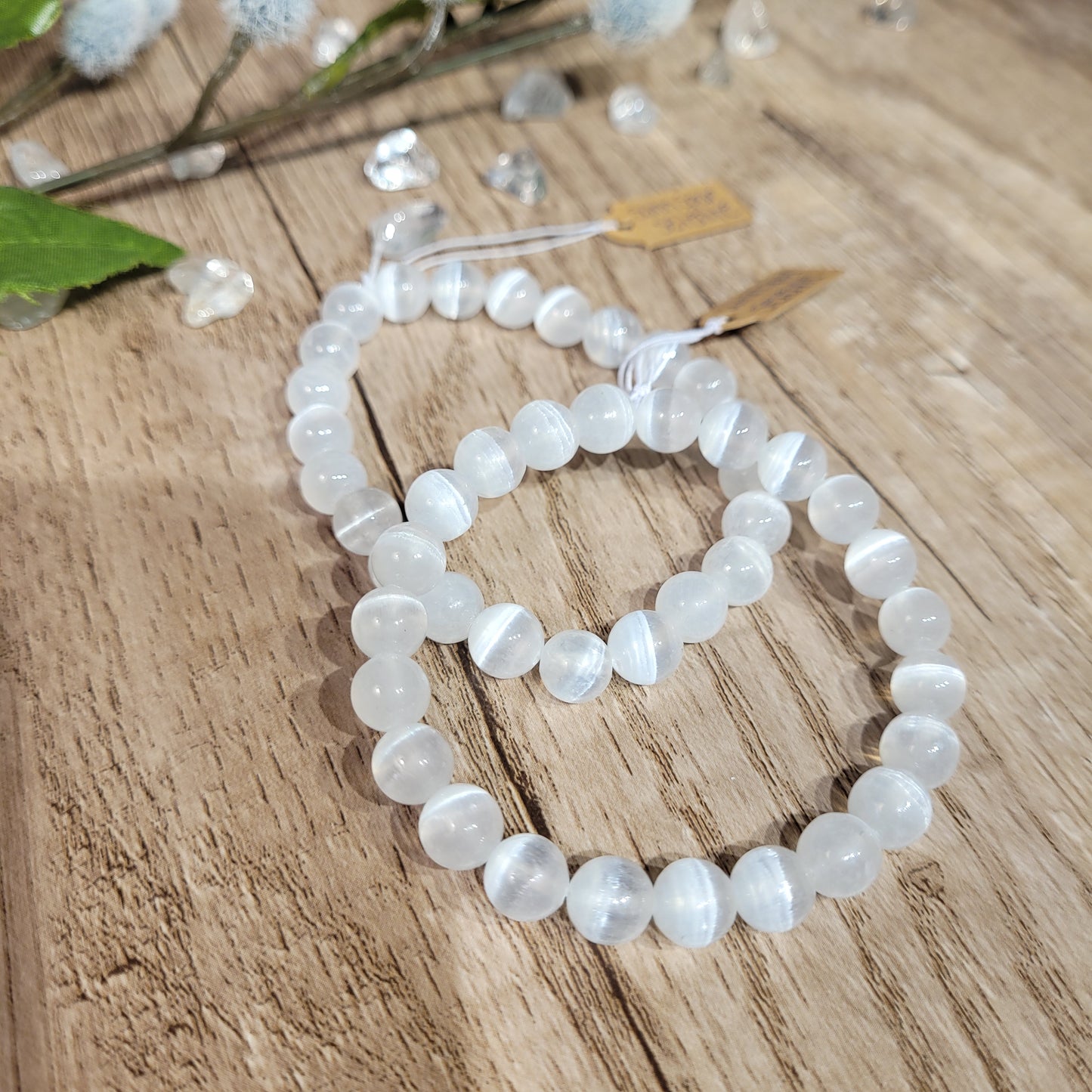 Satin Spar Selenite Bracelet