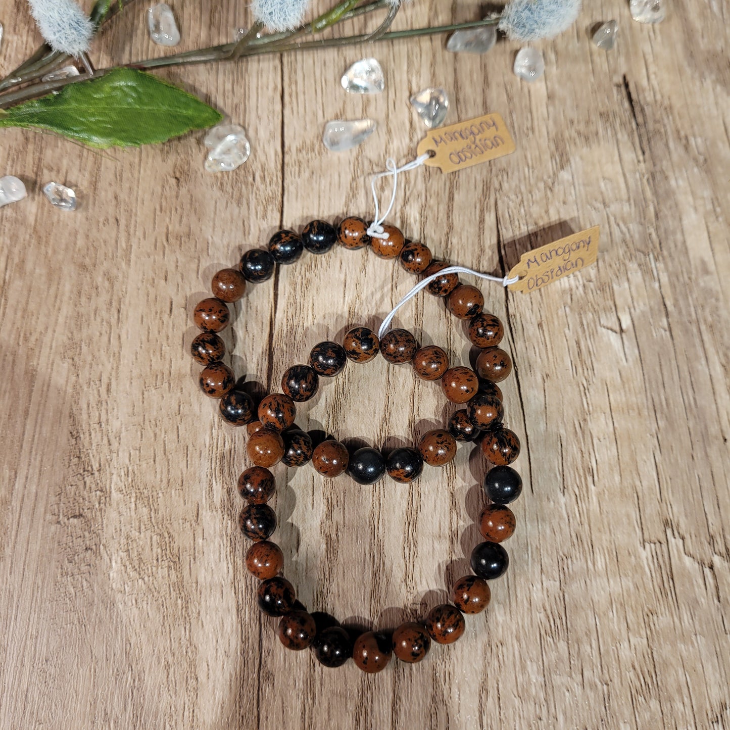 Mahogany Obsidian Bracelet