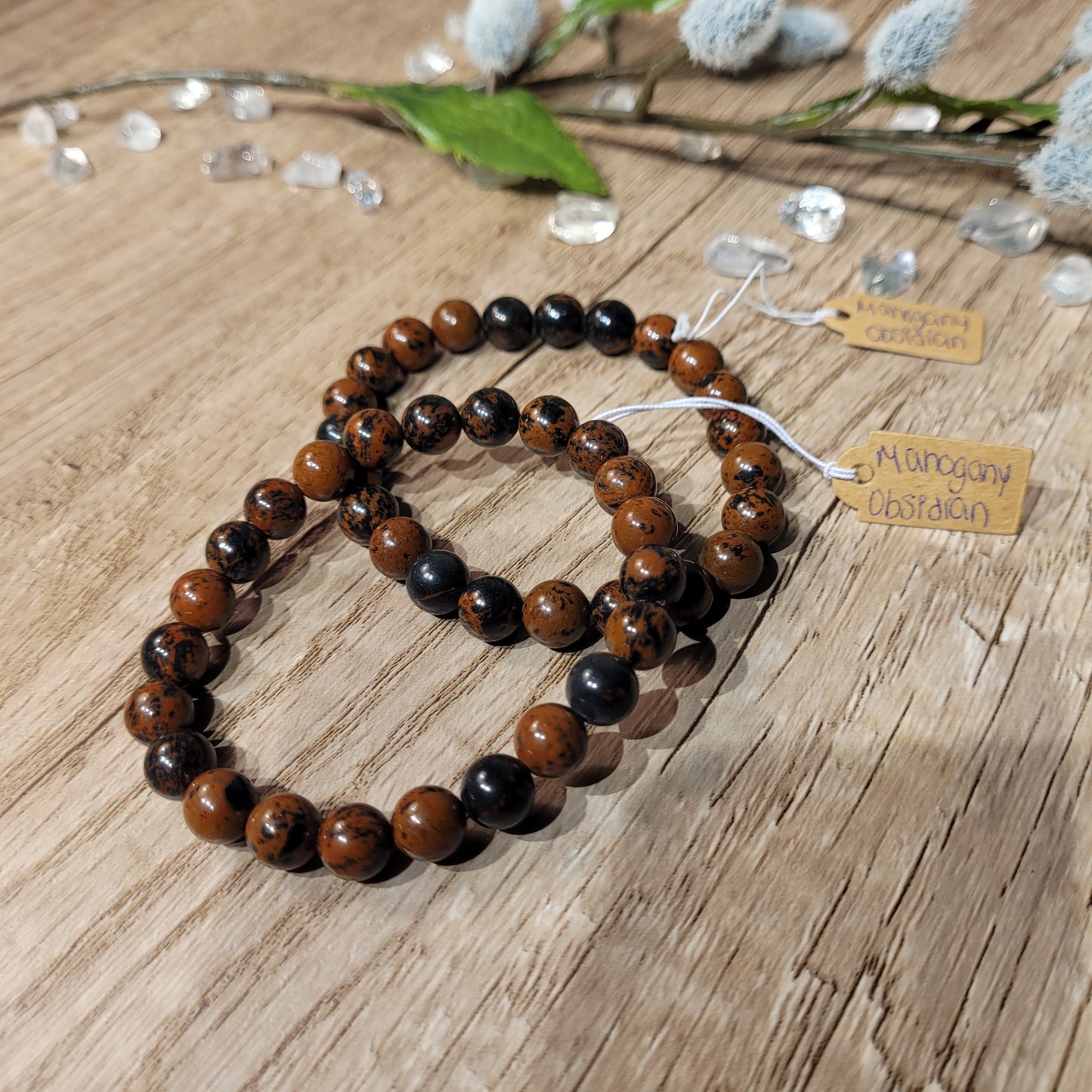 Mahogany Obsidian Bracelet