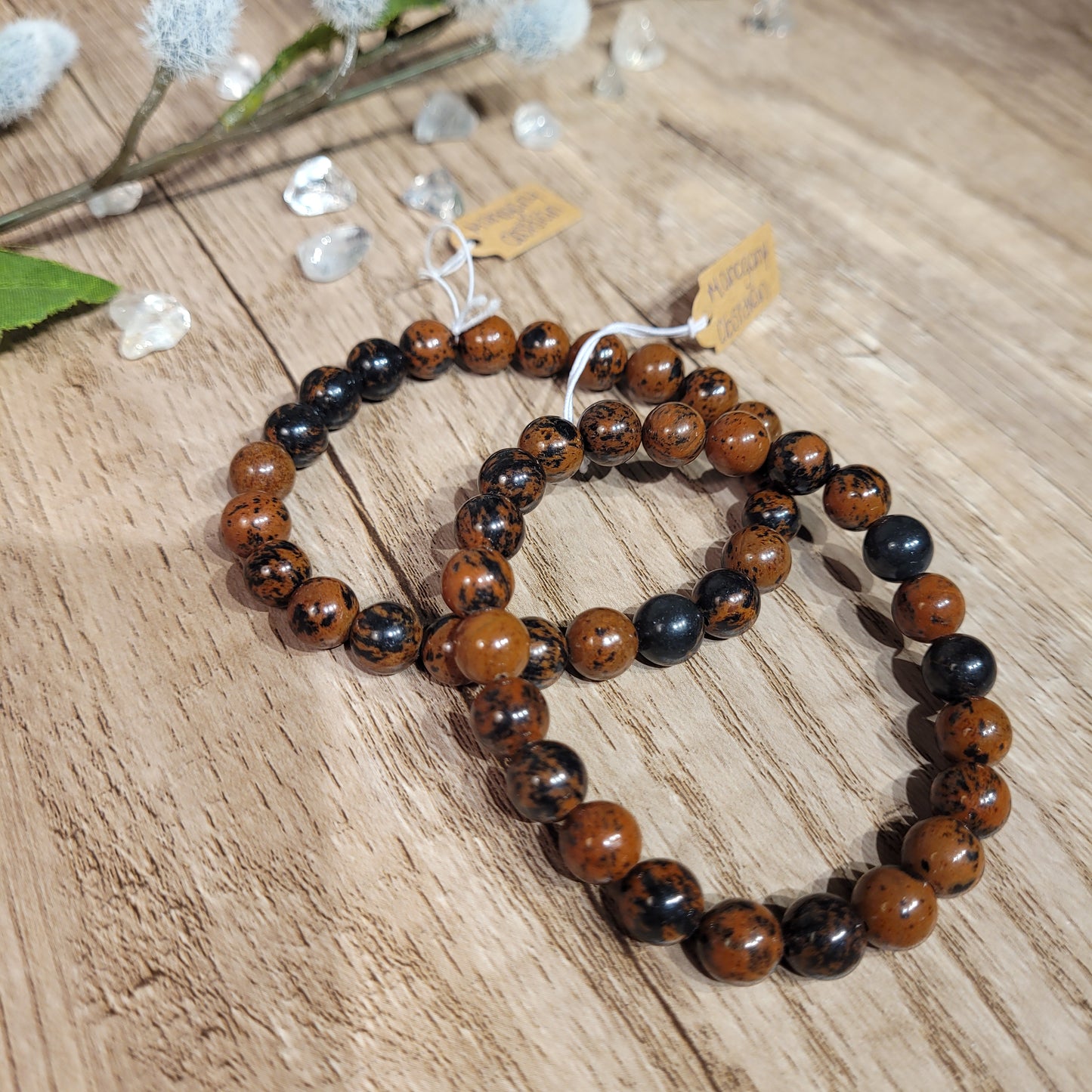 Mahogany Obsidian Bracelet