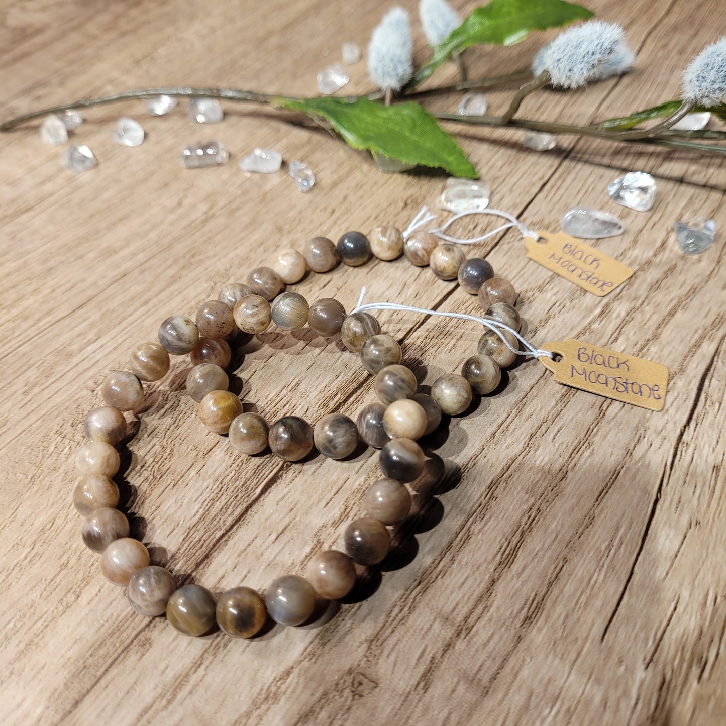 Black Moonstone bracelet