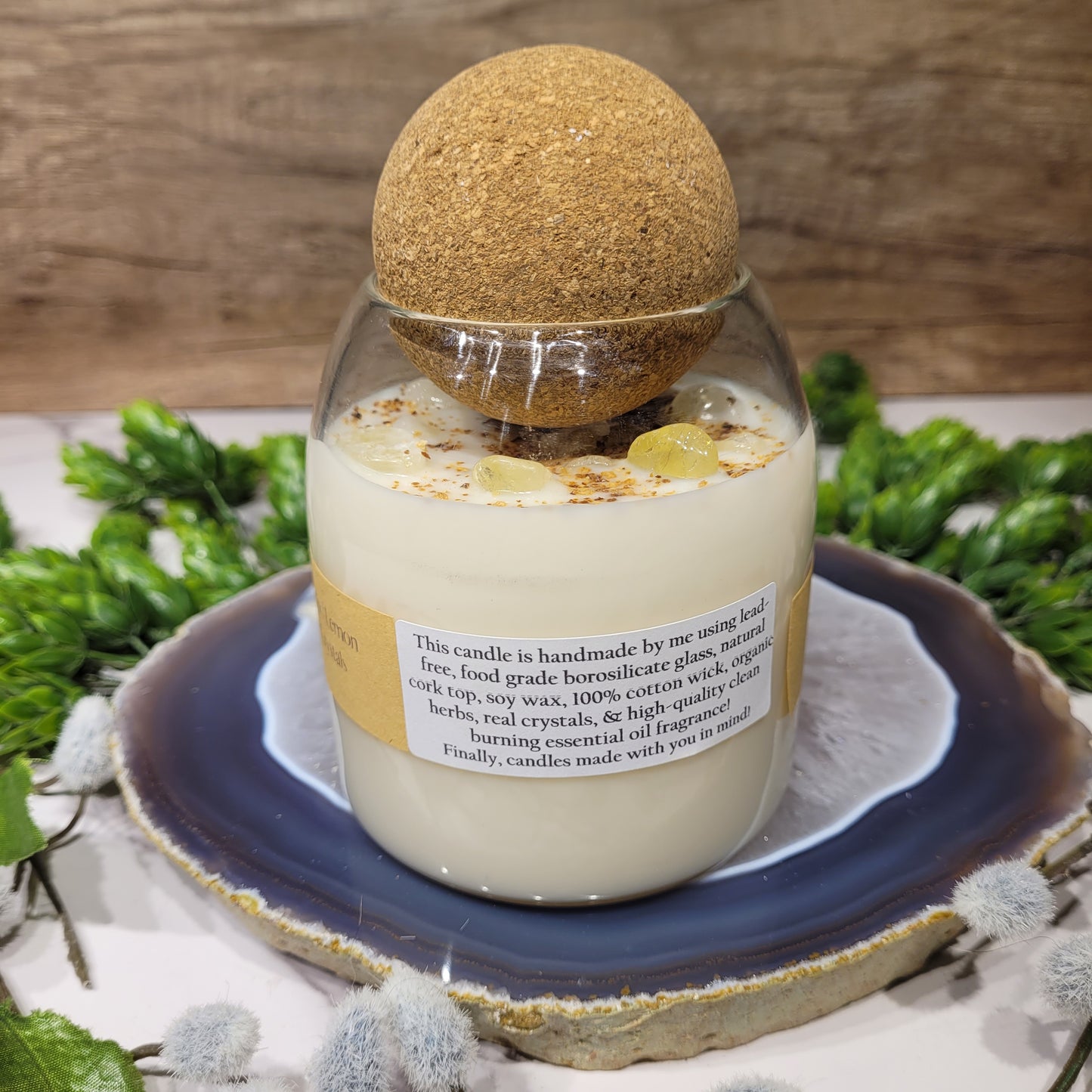 Lemon Pound Cake Candle