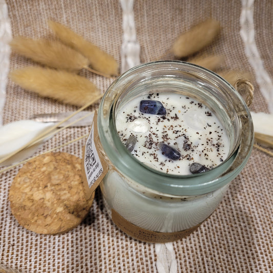 Handmade Soy Wax Crystal Candle