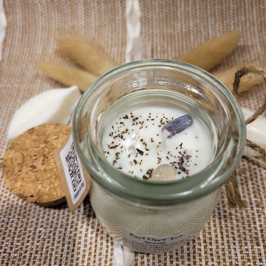 Handmade Soy Wax Crystal Candle