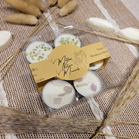 Soy Wax Crystal Scented Tealights Candles