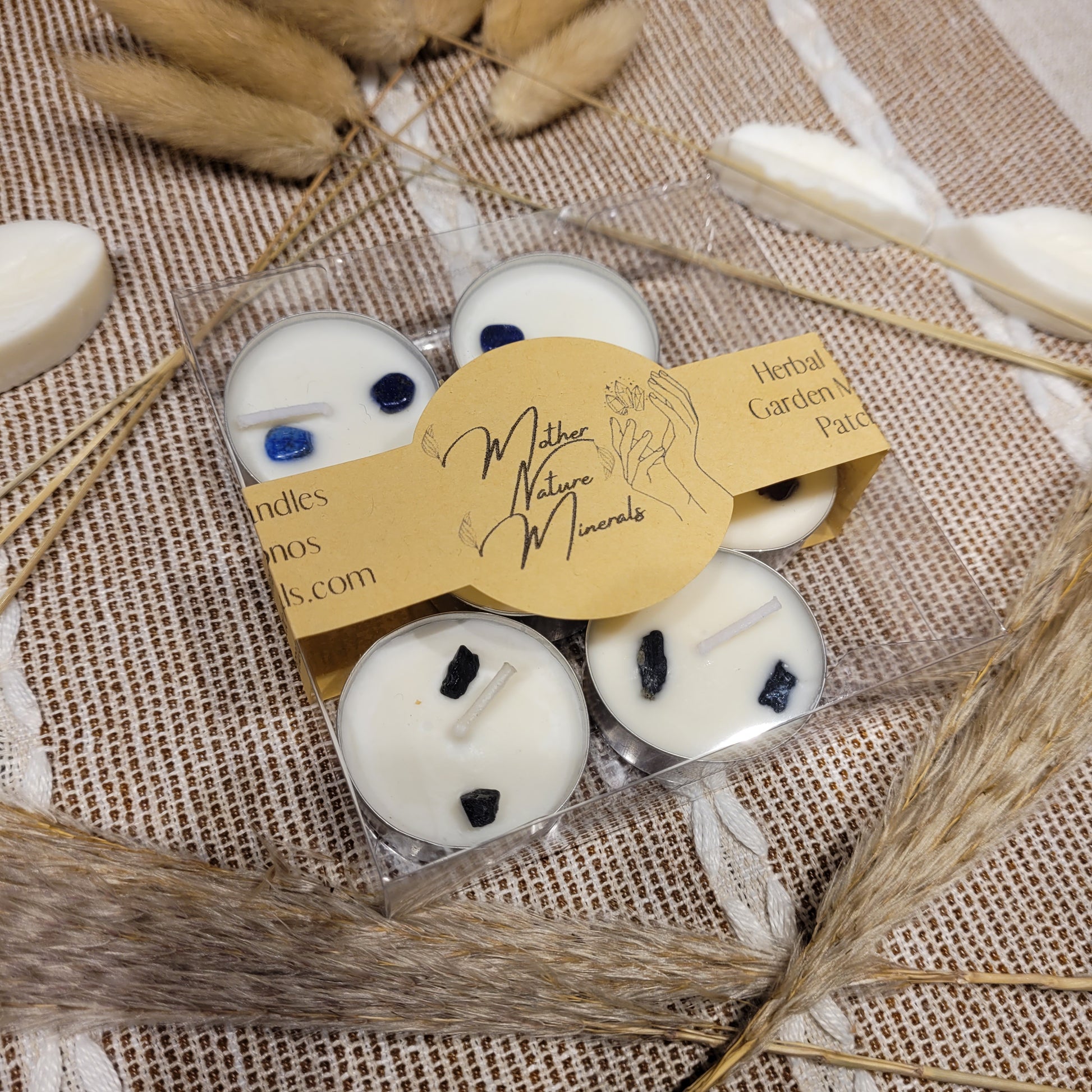 Soy Wax Crystal Scented Tealights Candles