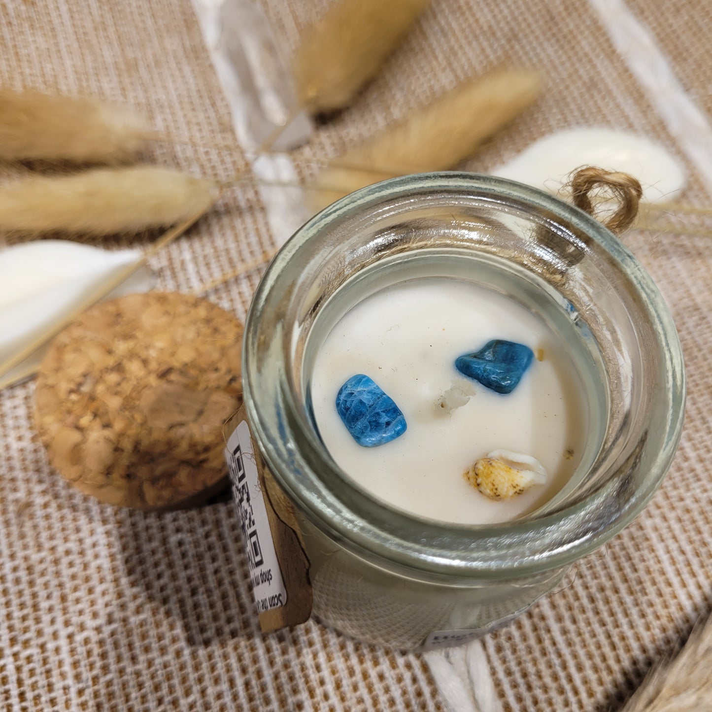 Handmade Soy Wax Crystal Candle