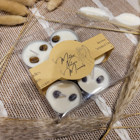 Soy Wax Crystal Scented Tealights Candles