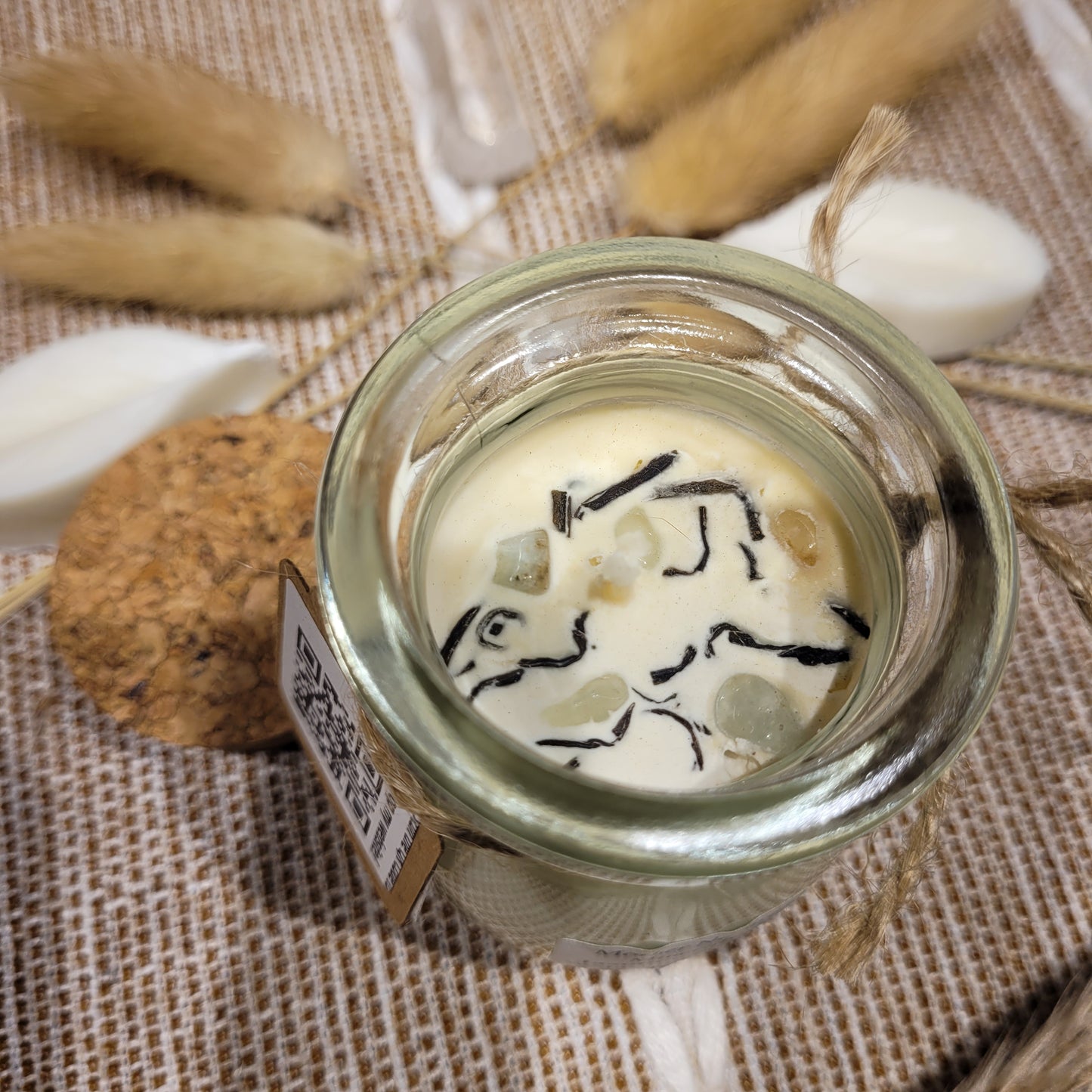 Handmade Soy Wax Crystal Candle