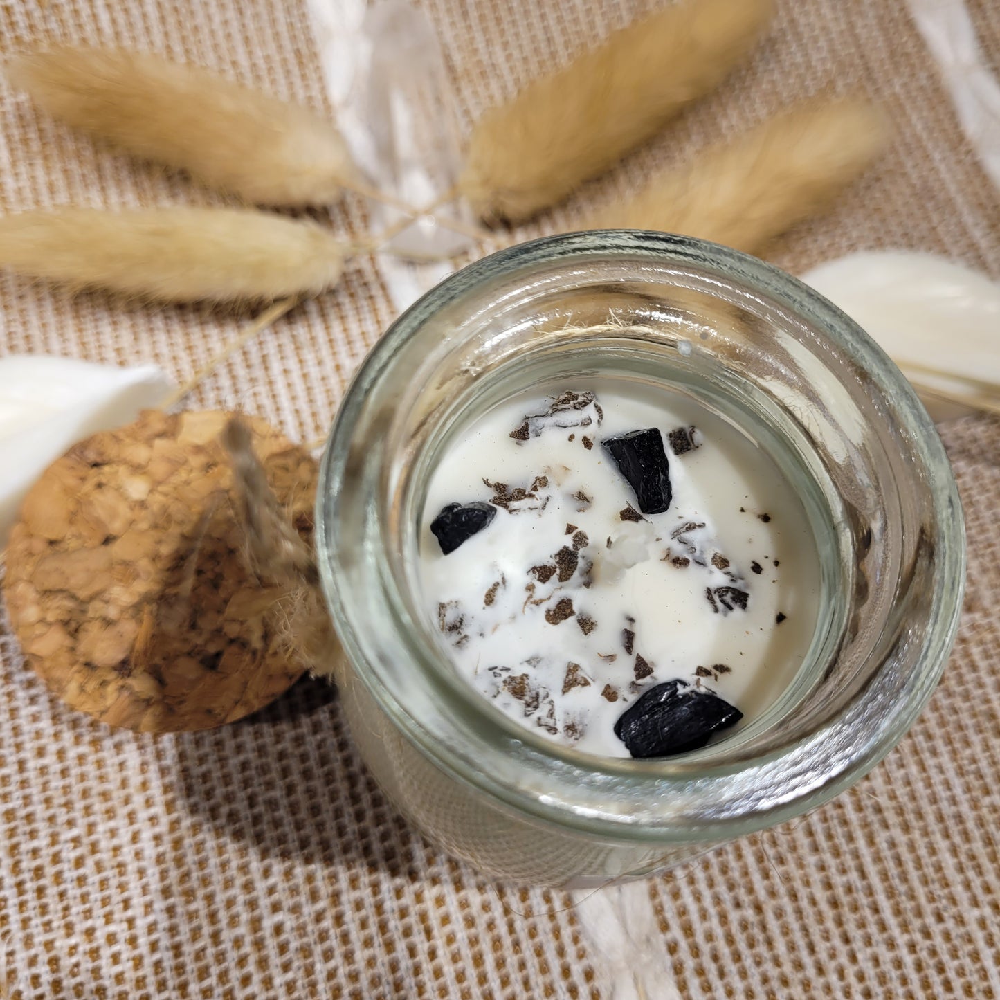 Handmade Soy Wax Crystal Candle