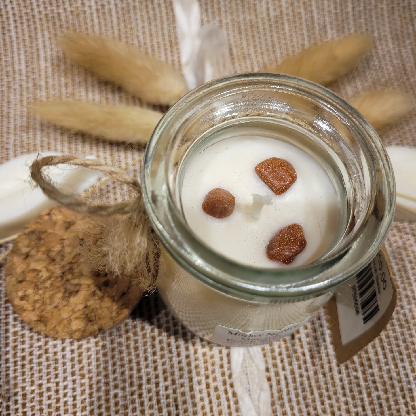 Handmade Soy Wax Crystal Candle
