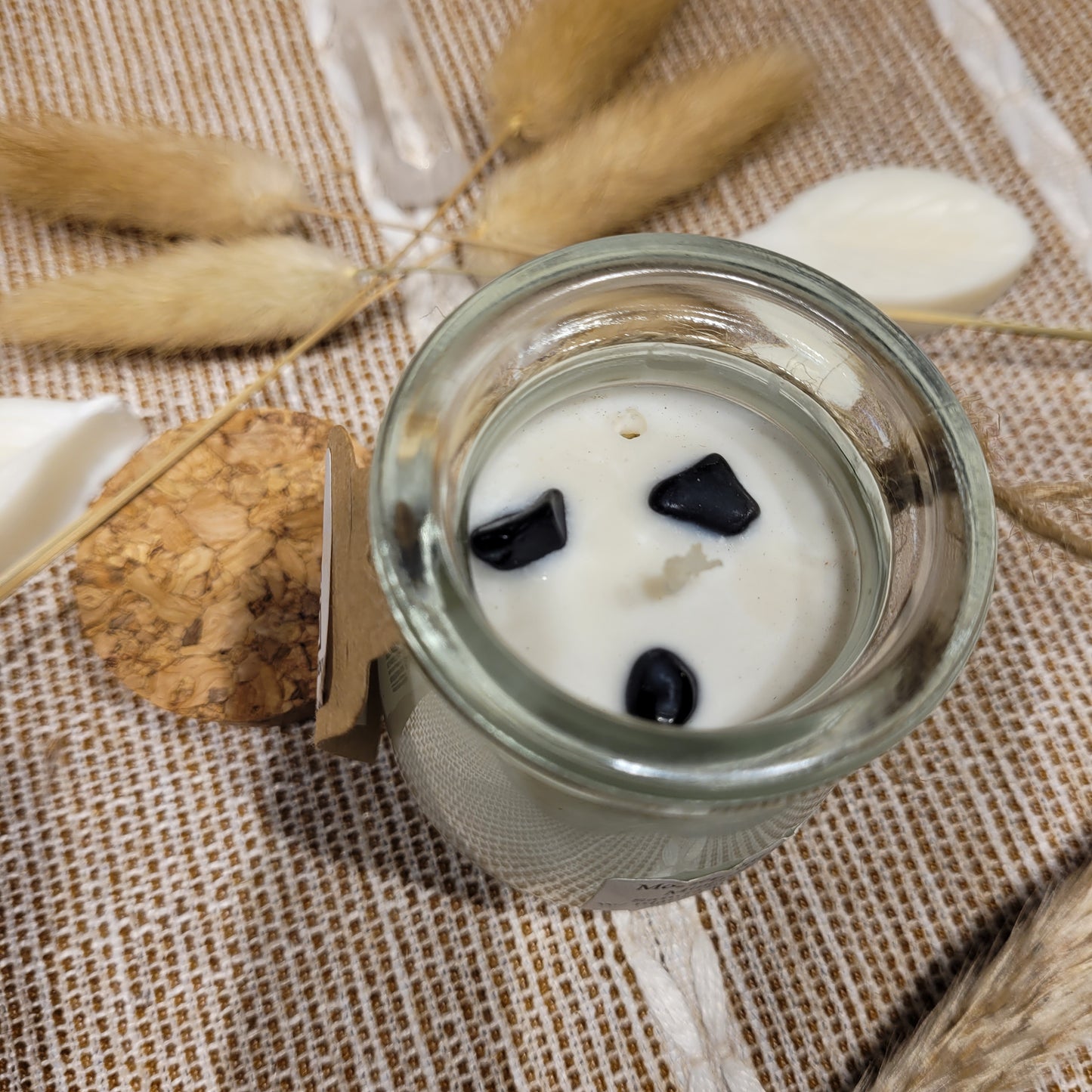 Handmade Soy Wax Crystal Candle