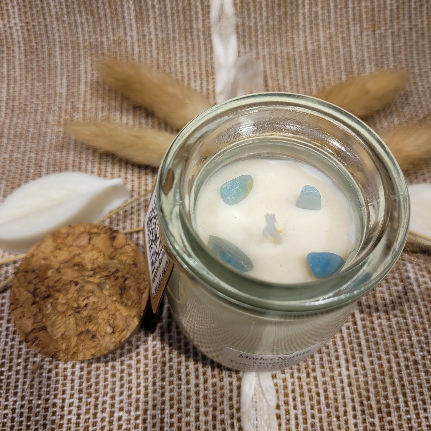 Handmade Soy Wax Crystal Candle