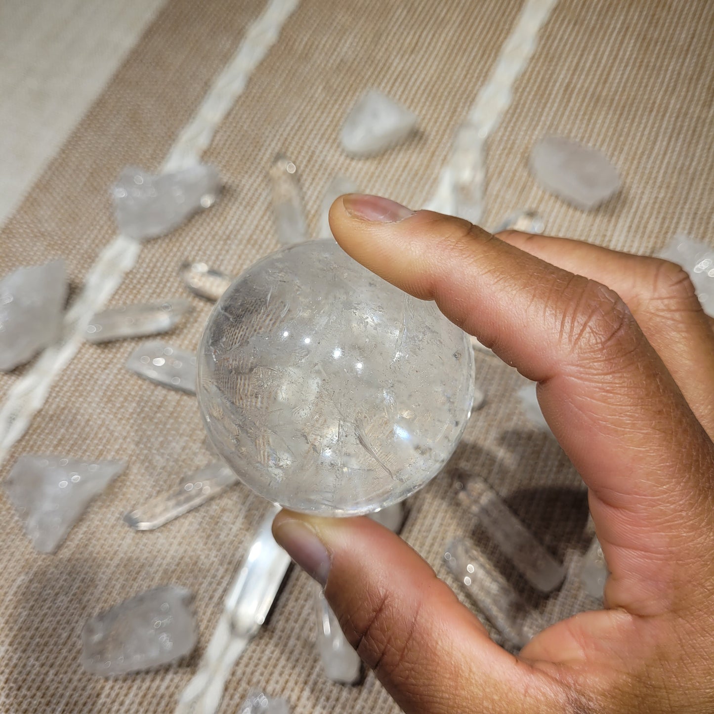 Clear Quartz Sphere