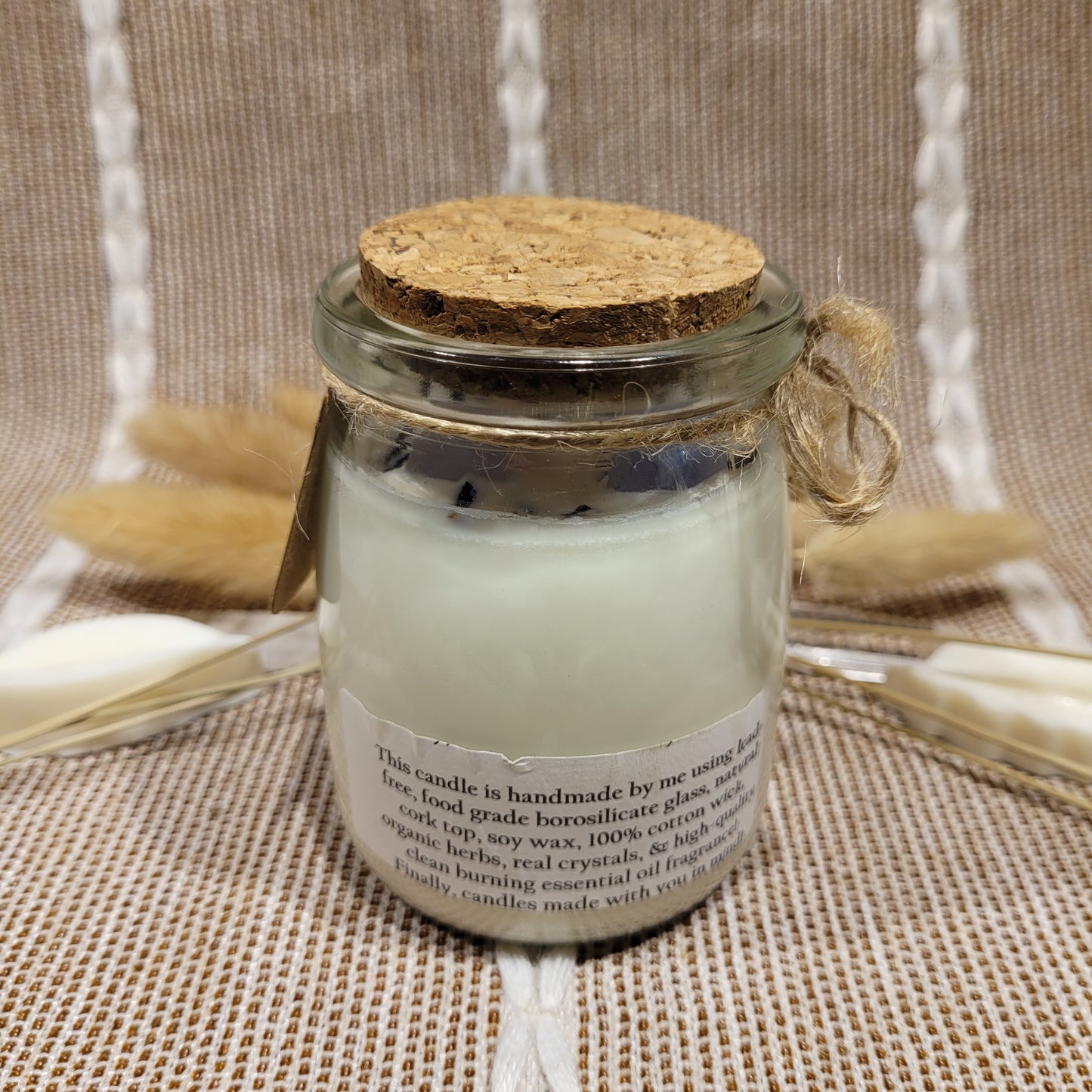 Hibiscus Palm Candle