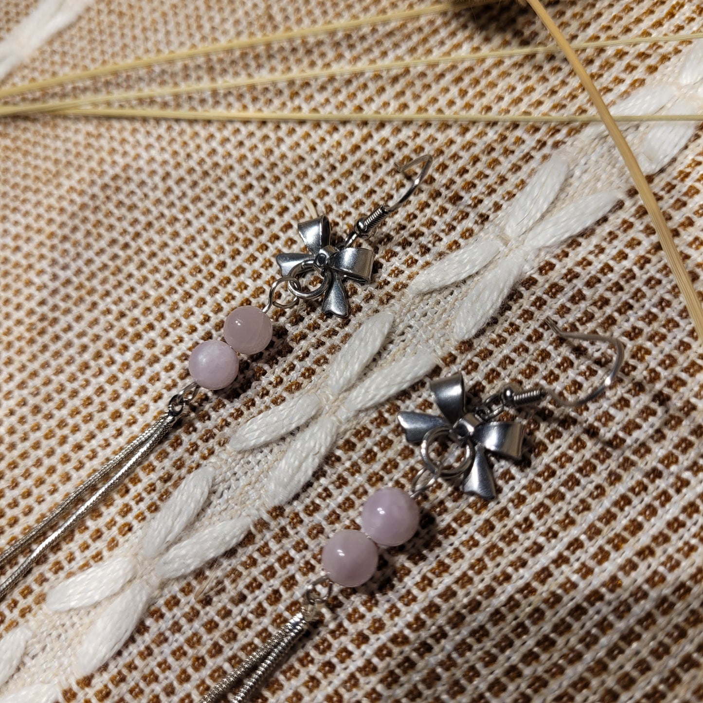 Kunzite Earrings