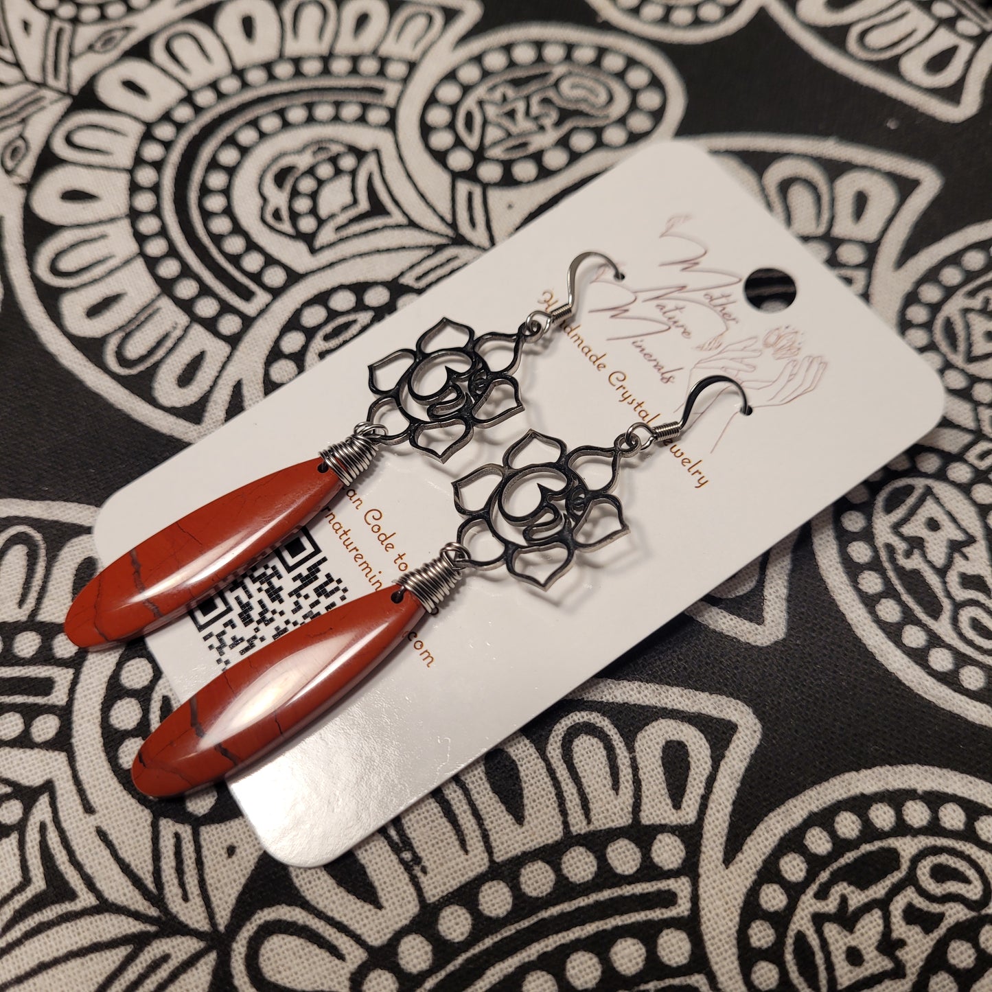 Red Jasper Earrings
