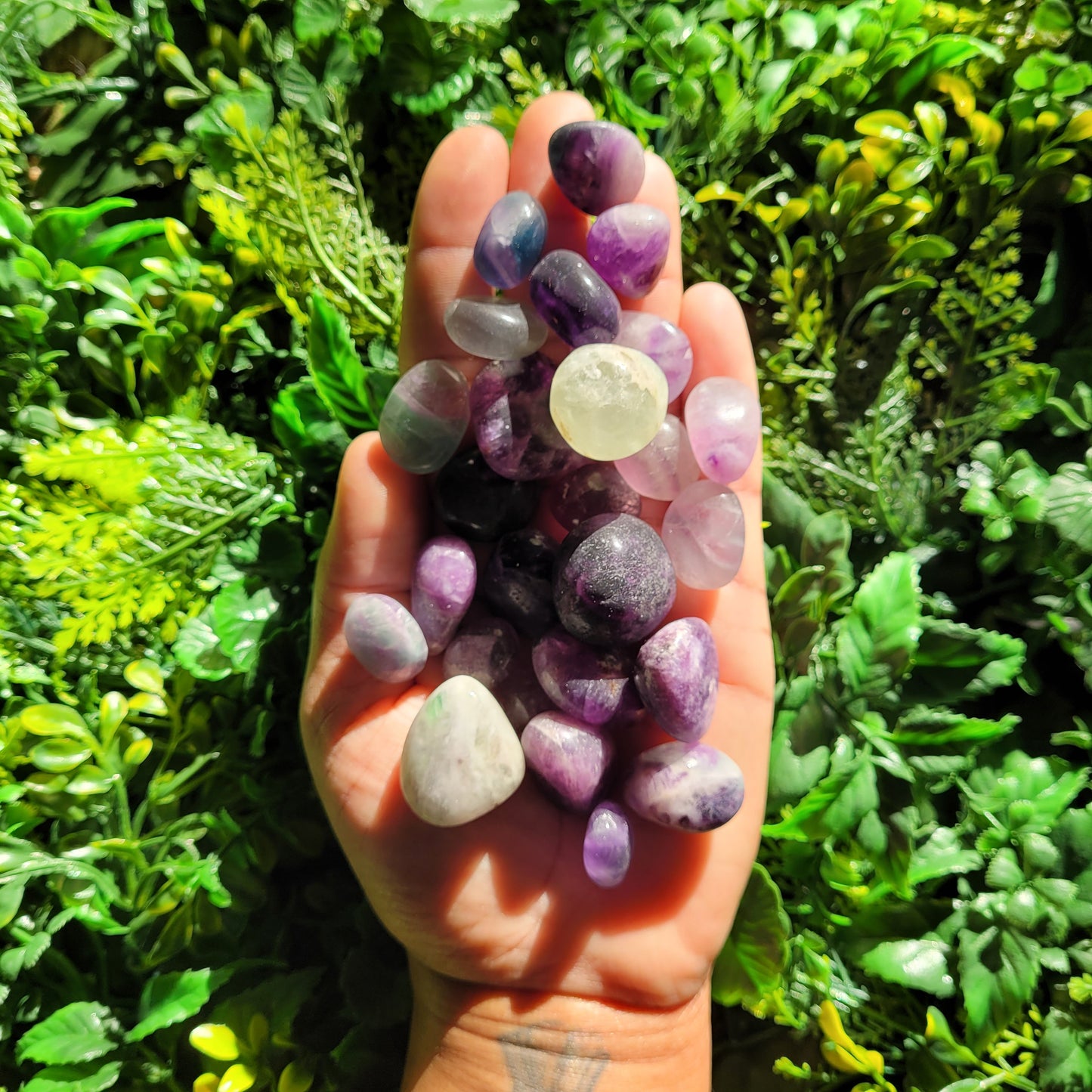 Rainbow Fluorite Tumble