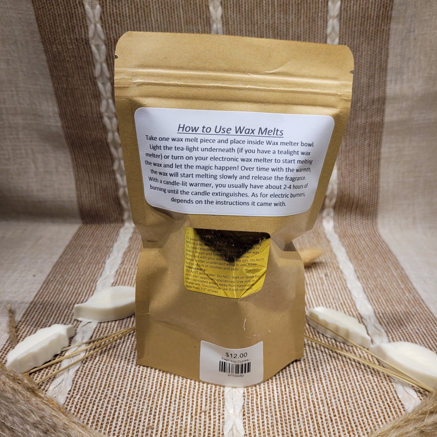 Sage and Cypress Wax Melt Pack