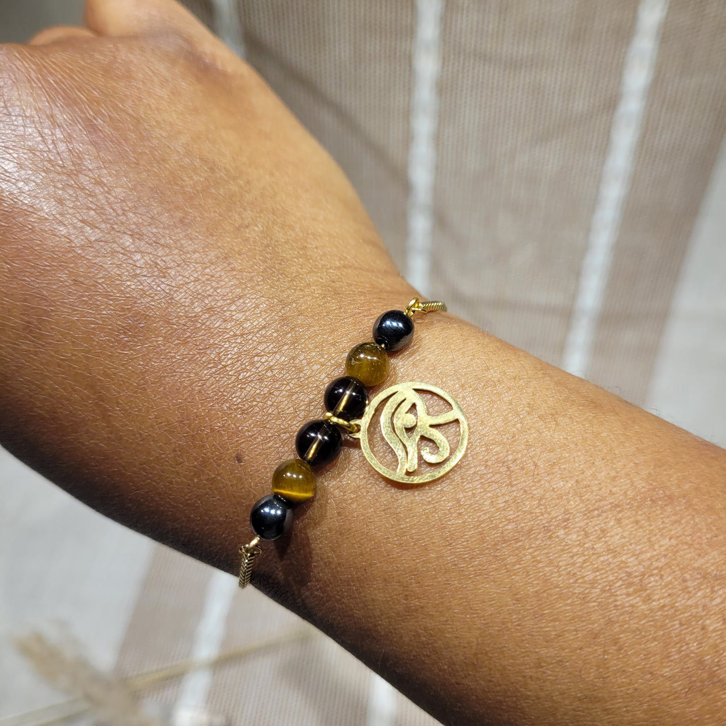 Evil Eye Protection Mixed Crystal Bracelet