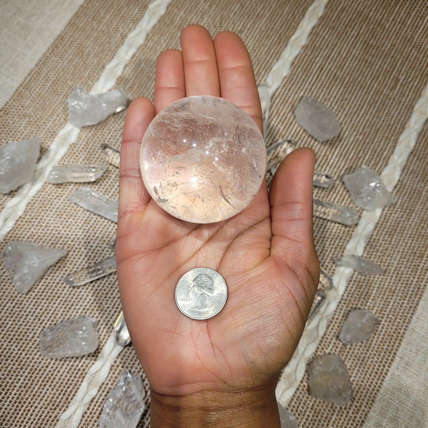 Clear Quartz Sphere