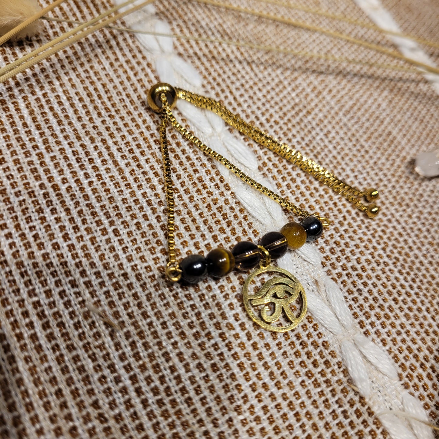 Evil Eye Protection Mixed Crystal Bracelet