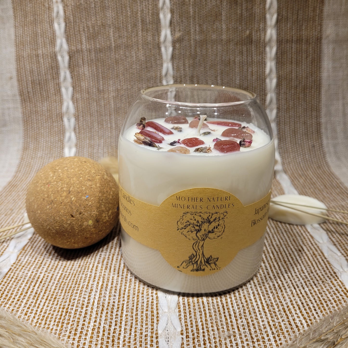 Japanese Cherry Blossom Candle