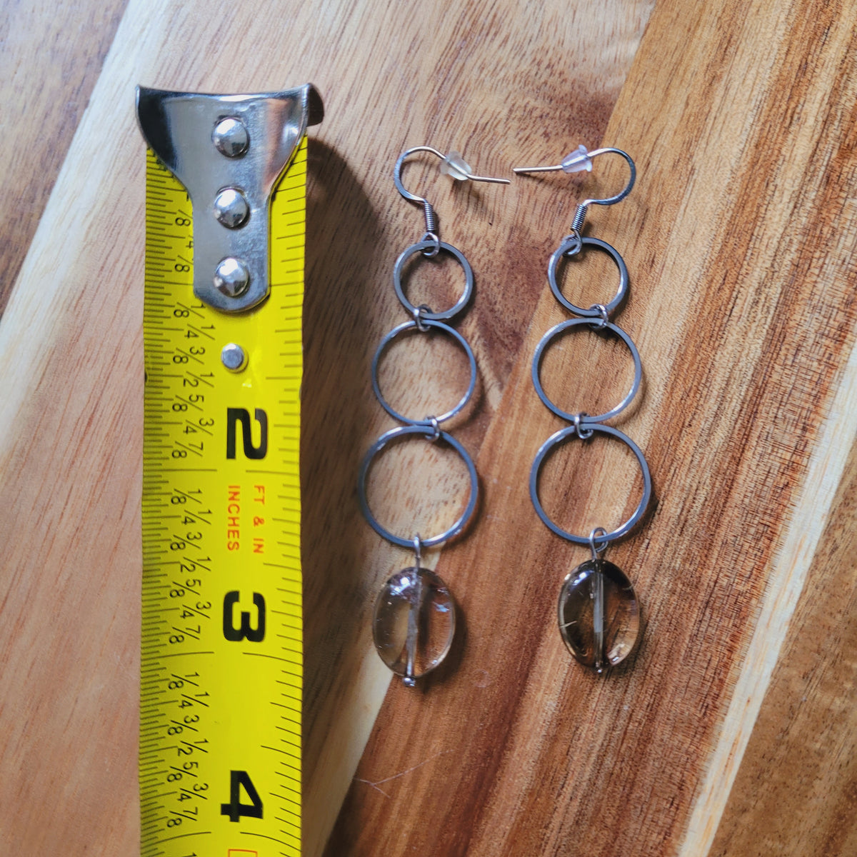 Smoky Quartz Earrings