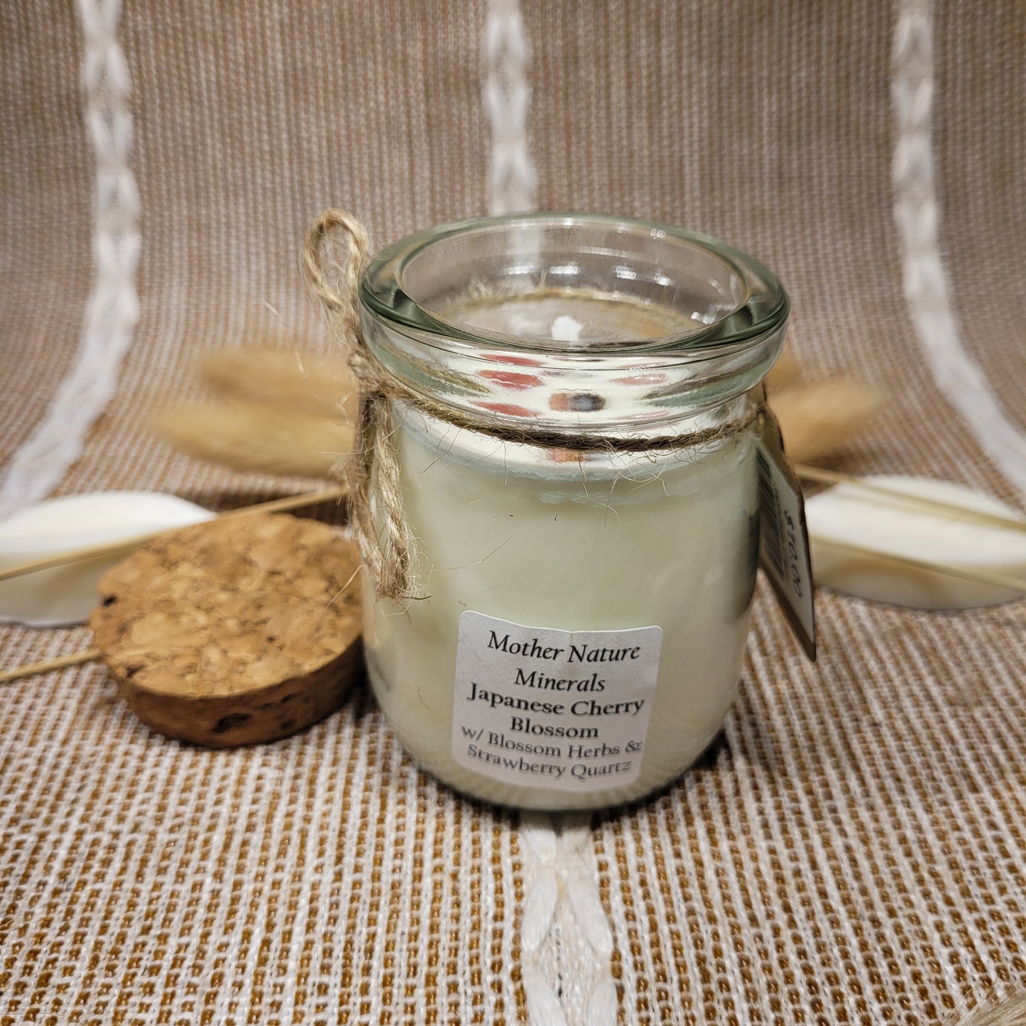 Japanese Cherry Blossom Candle