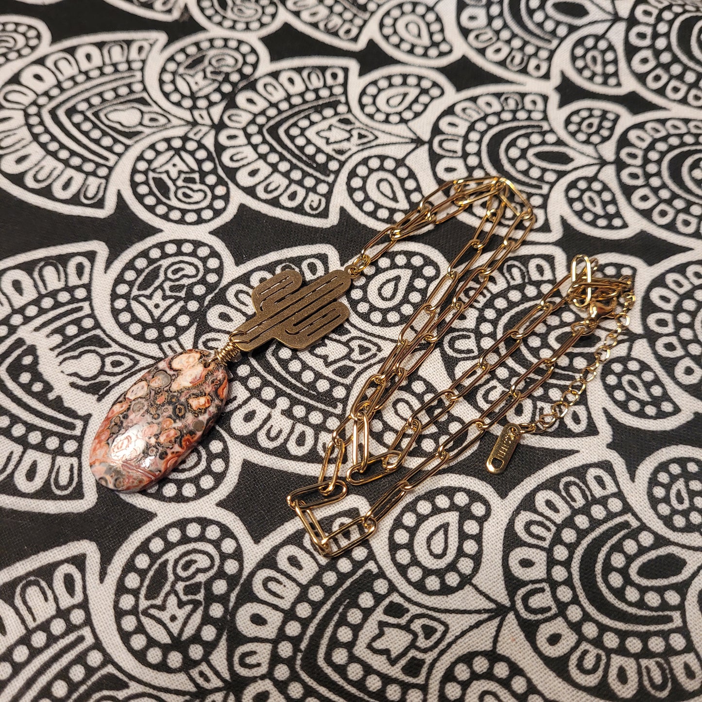 Leopardskin Jasper Necklace