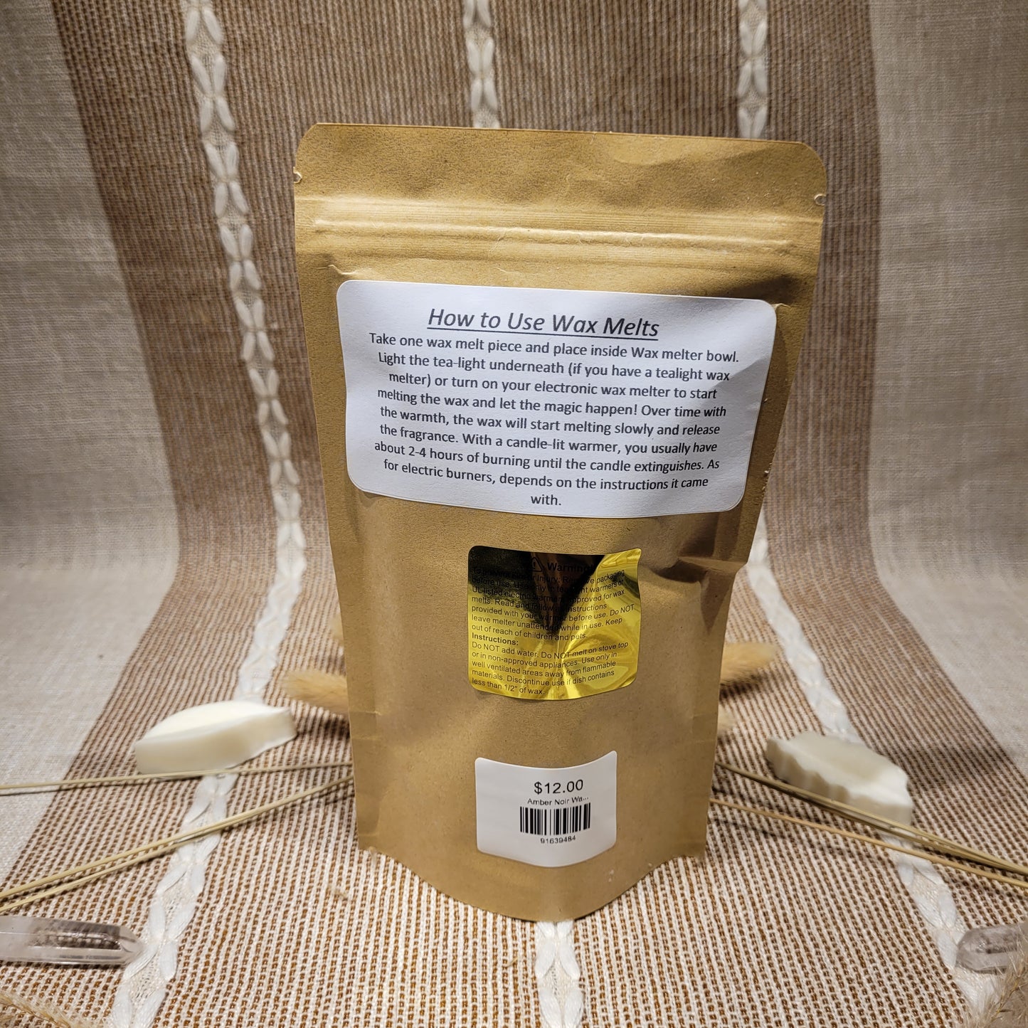 Amber Noir Wax Melt Pack