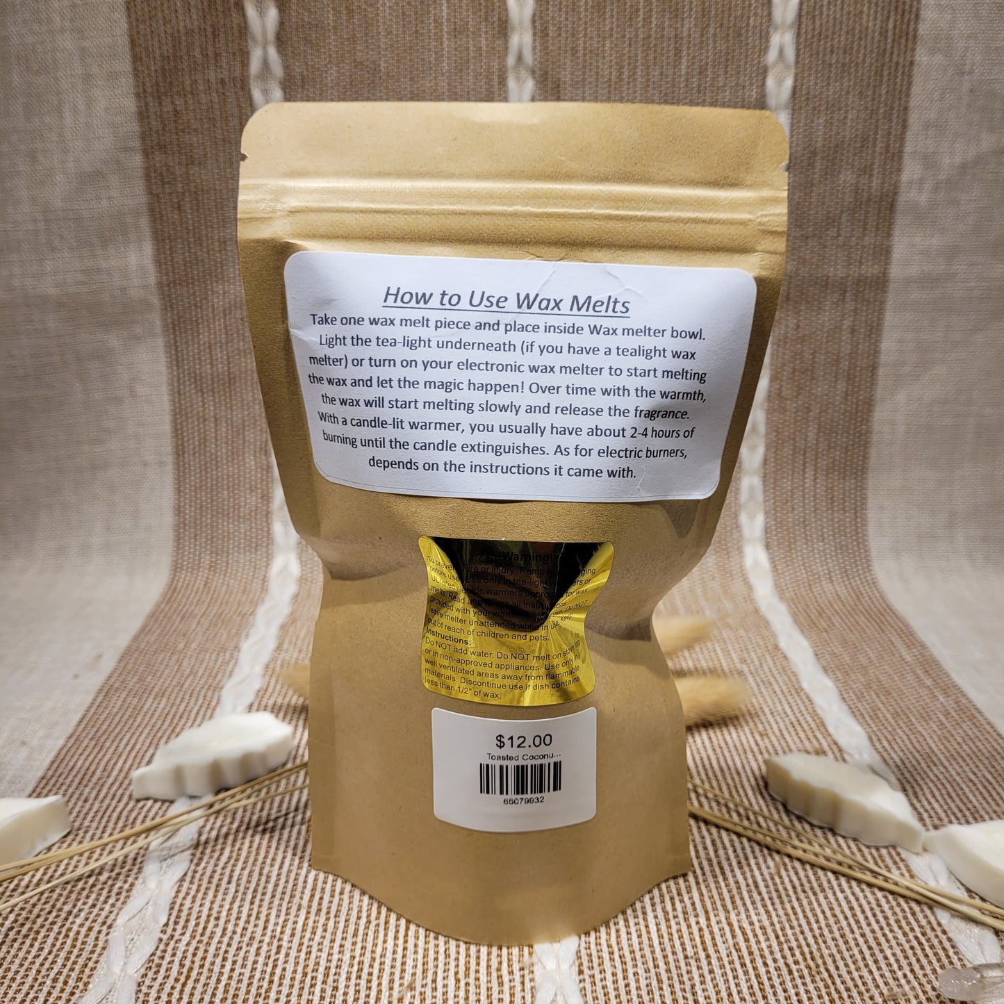 Toasted Coconut Wax Melt Pack