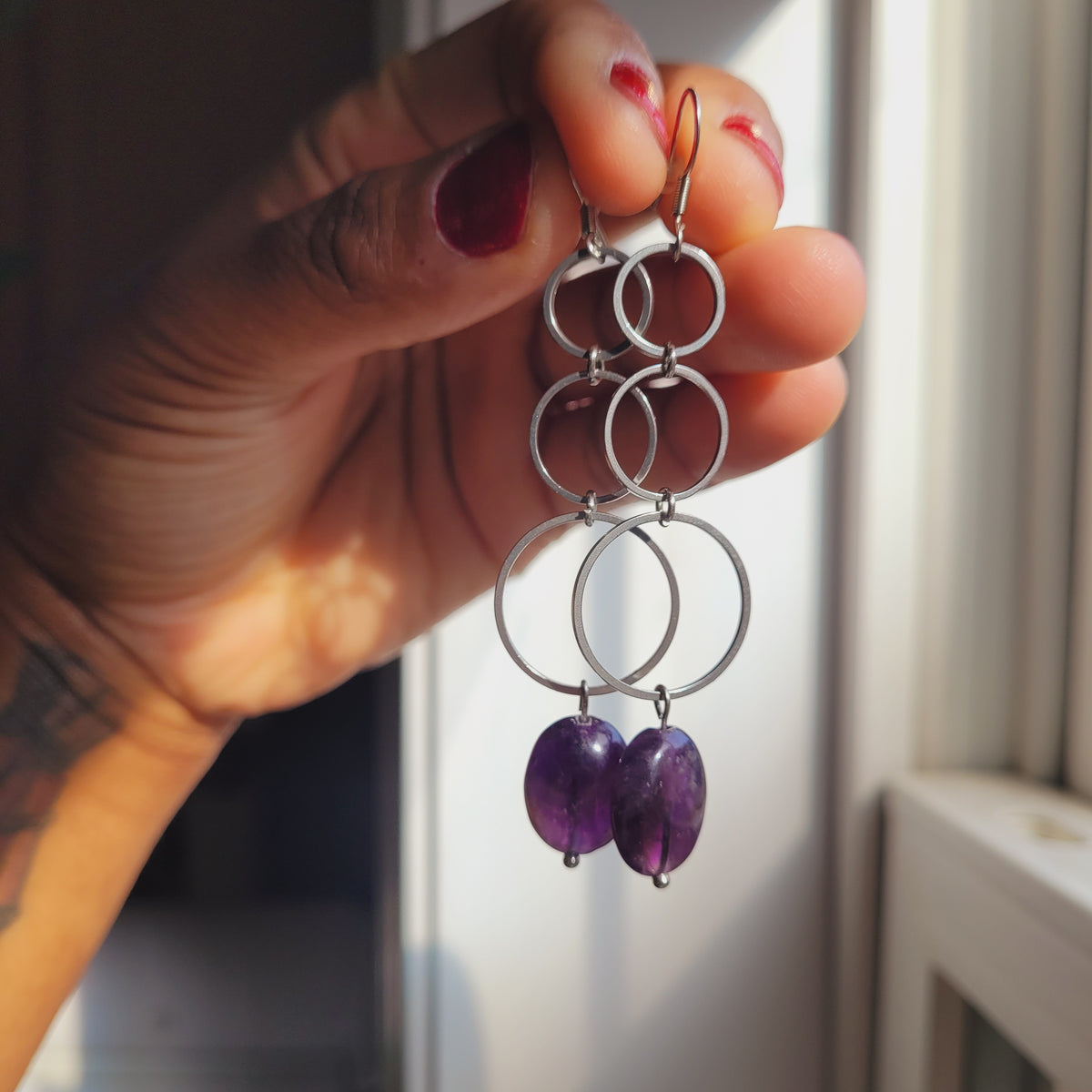 Amethyst Earrings