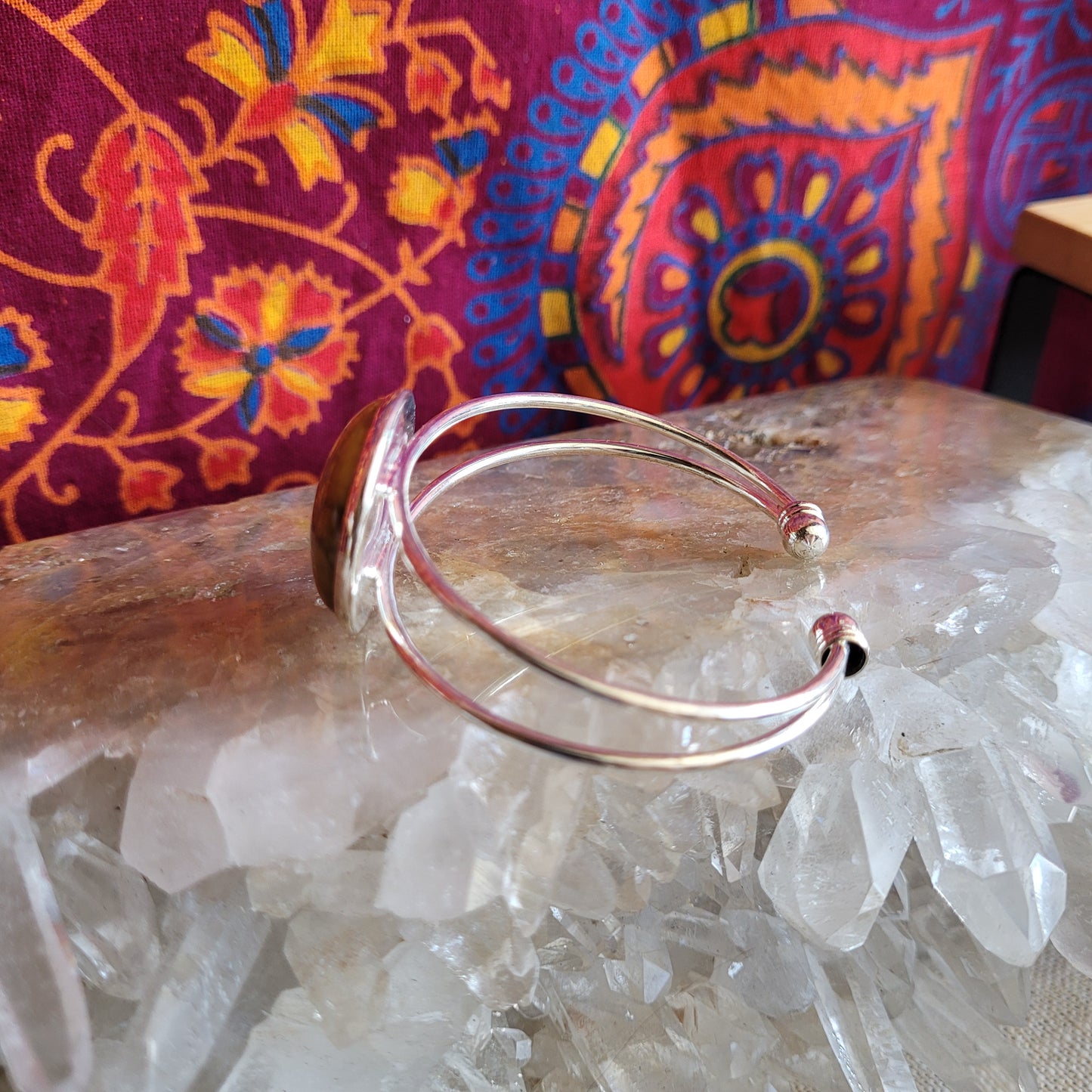 Tigers Eye Cuff Bracelet
