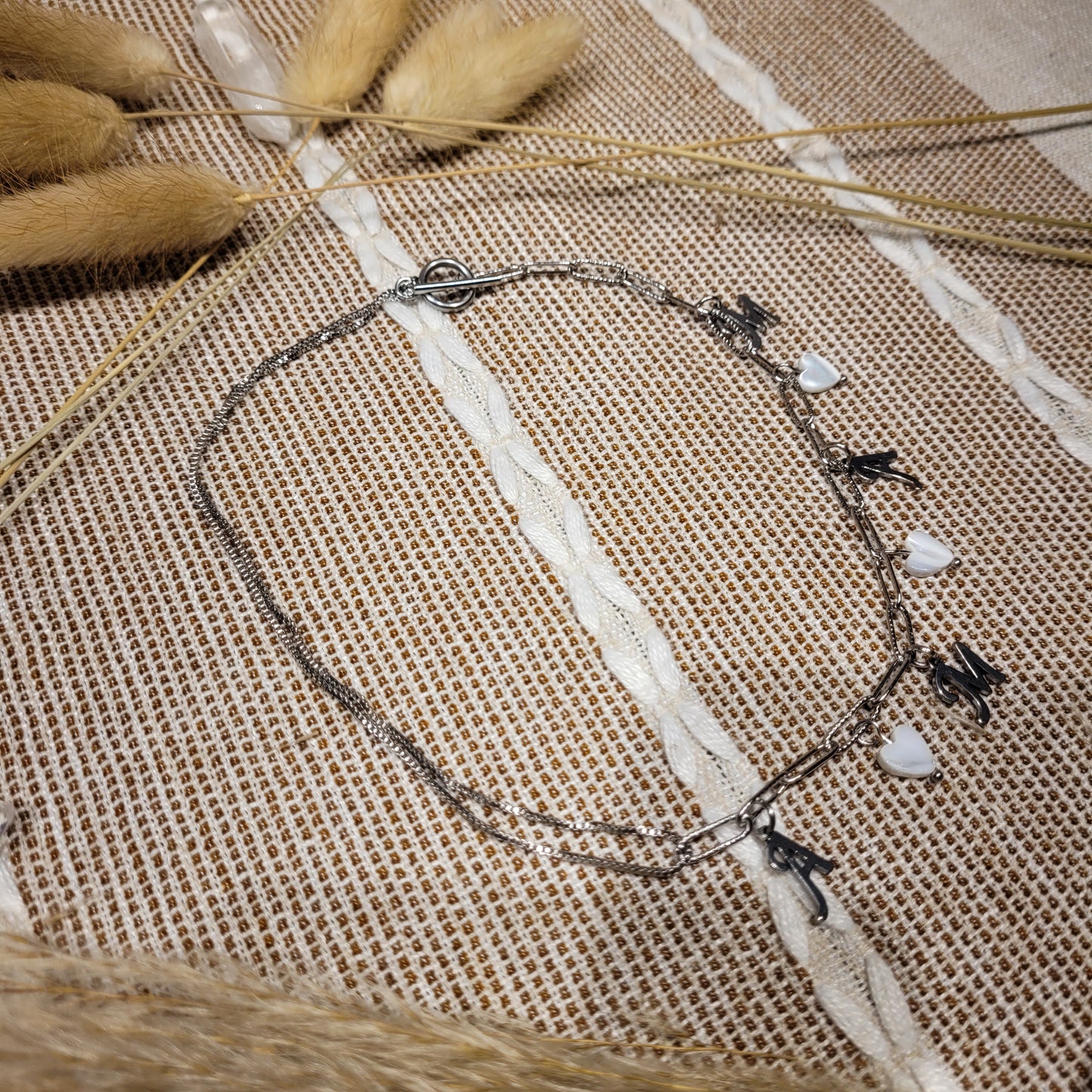 Mama Mother of Pearl Necklace