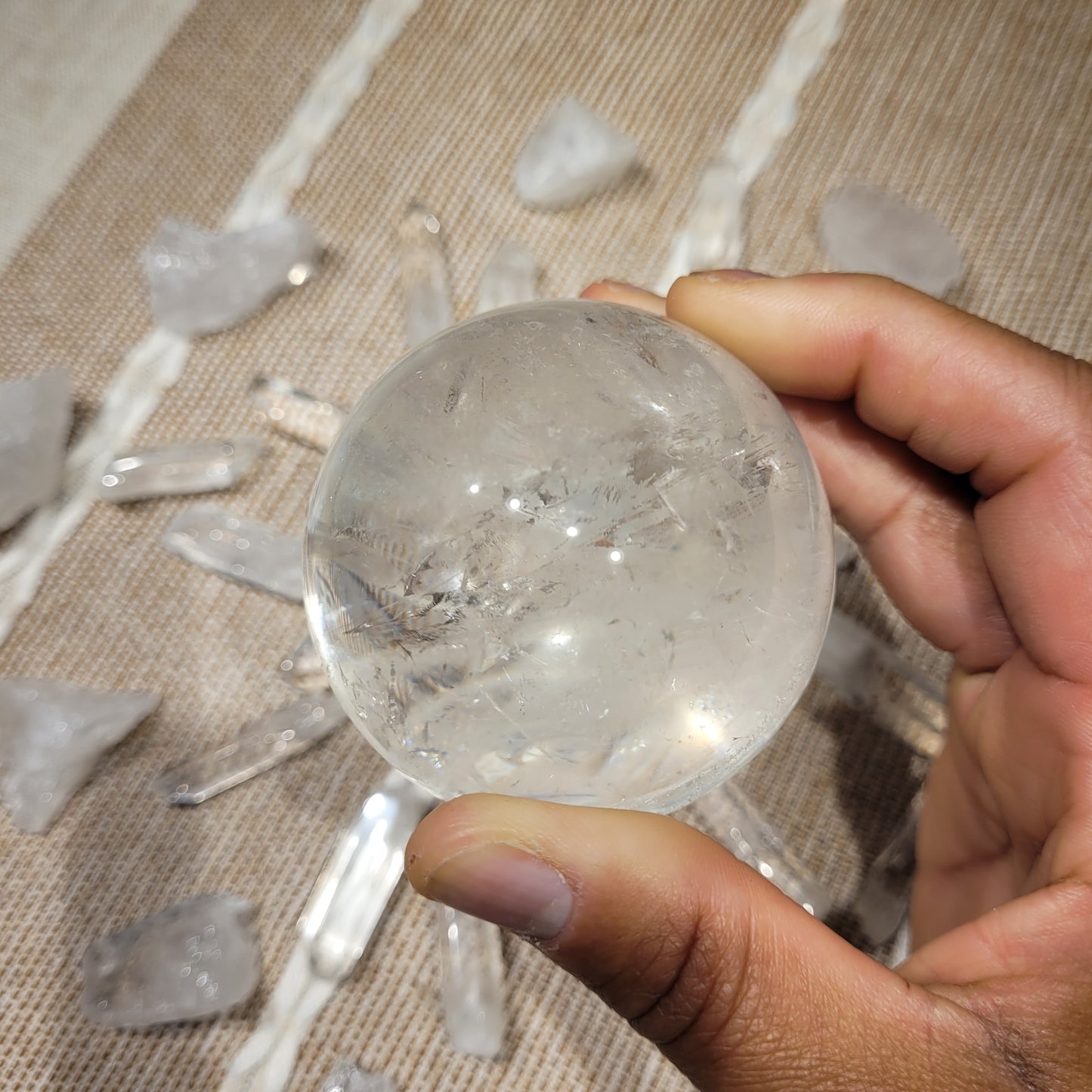 Clear Quartz Sphere