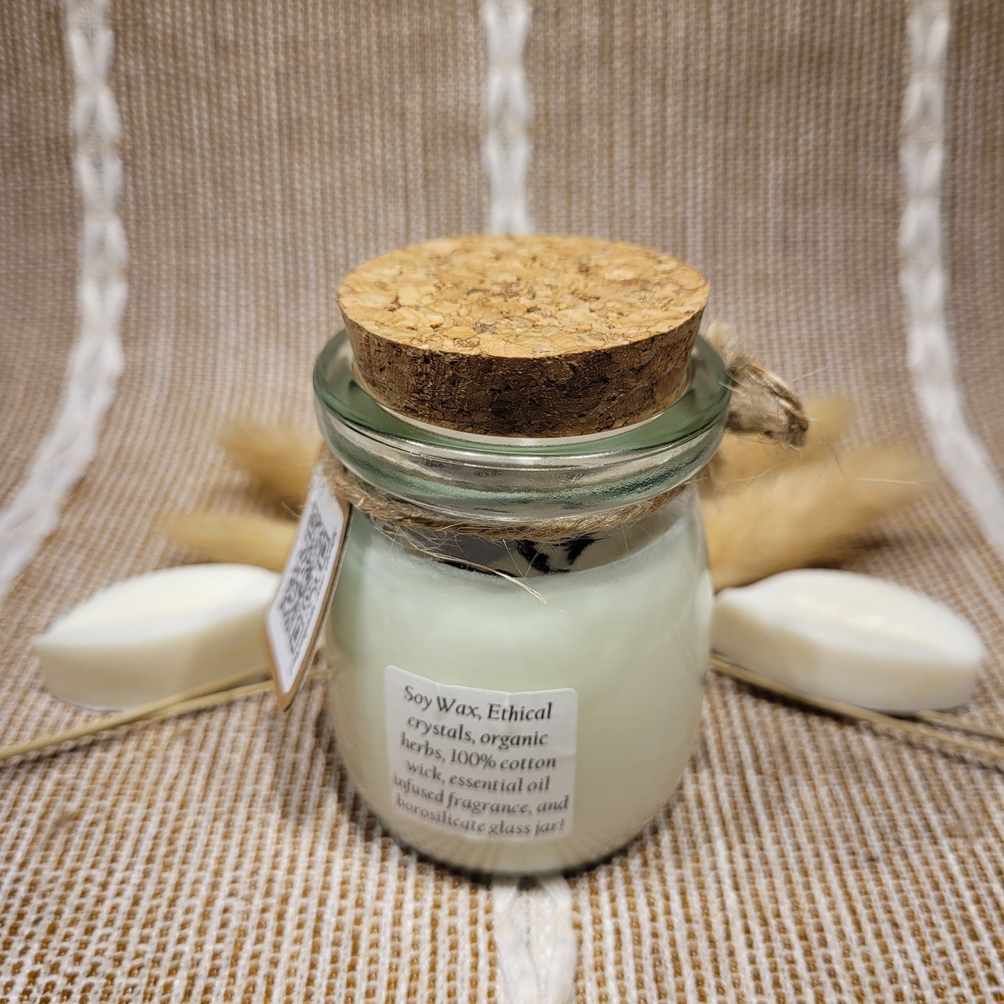 Hibiscus Palm Candle