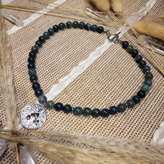 Moss Agate Necklace