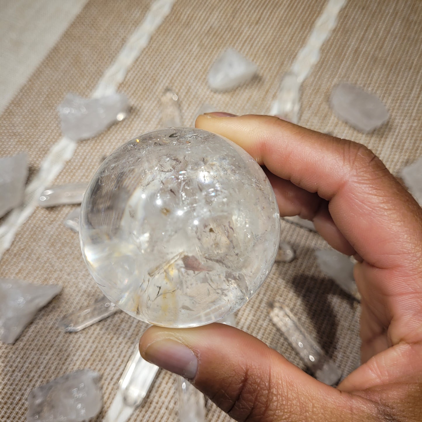 Clear Quartz Sphere
