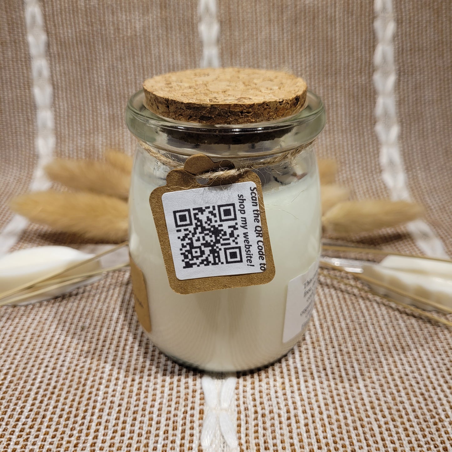 Hibiscus Palm Candle