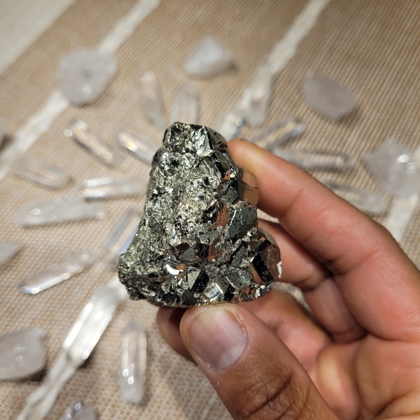 Pyrite Cluster