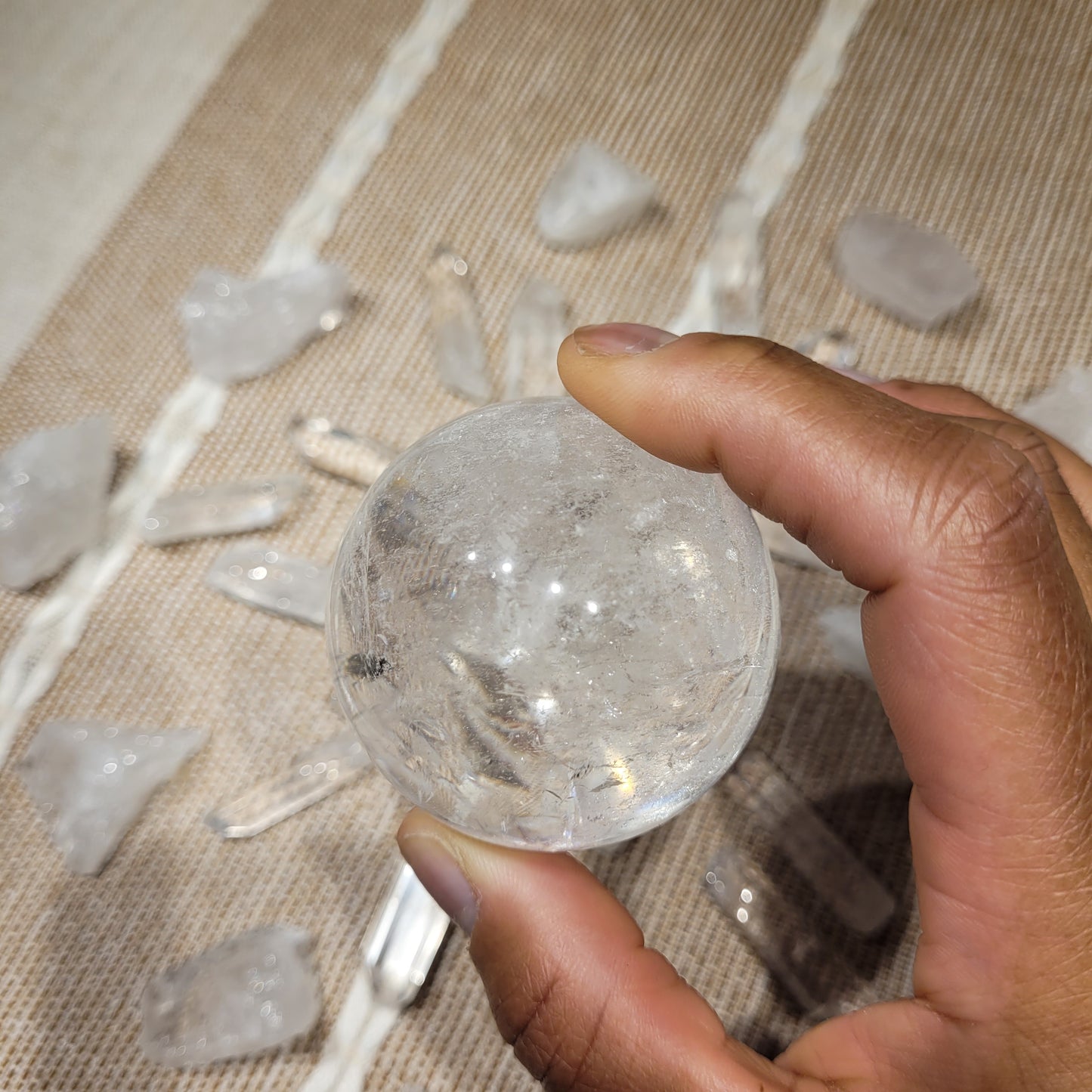 Clear Quartz Sphere